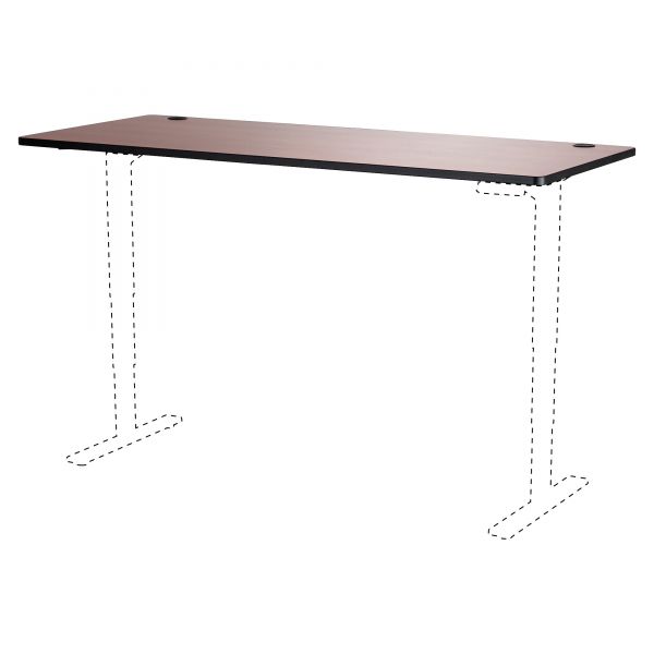 SAF1890CY Safco Cherry Lam. Electric Ht-adj. Table Tabletop