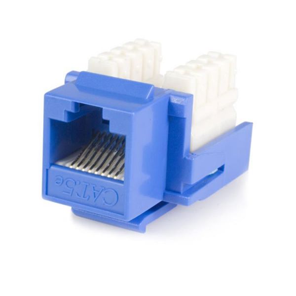 SYNX3659973 StarTech.com Cat5e RJ45 Keystone Jack Blue - 110 Type