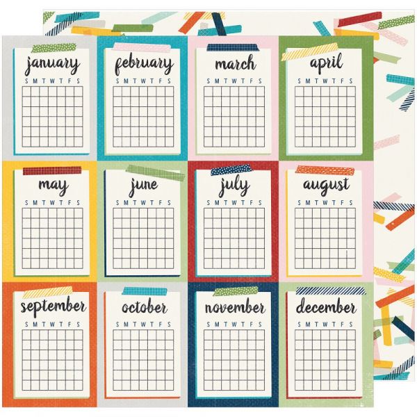 NOTM425400 Shimelle Go Now Go Double-Sided Cardstock 12"X12"
