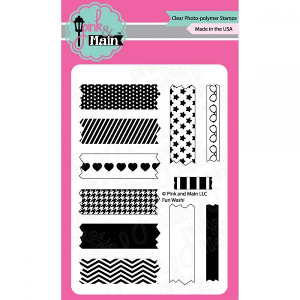 NOTM344609 Pink & Main Clear Stamps 3"X4"