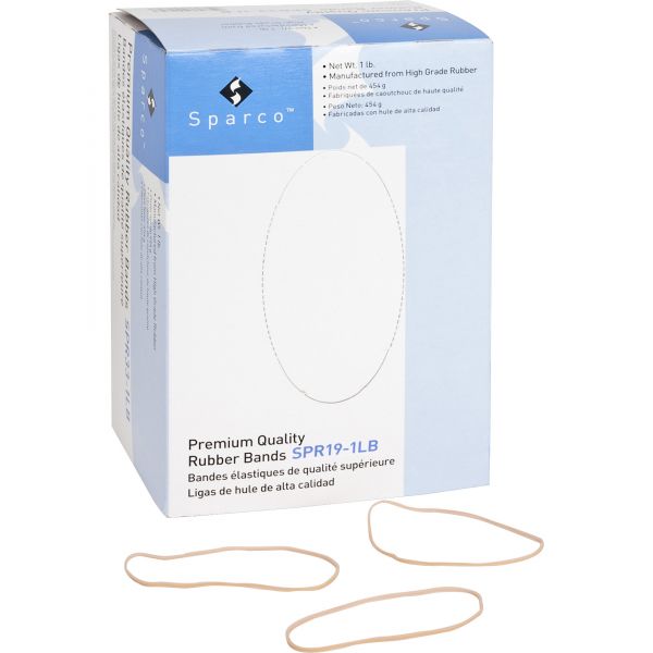 SPR191LB Sparco Premium #19 Rubber Bands