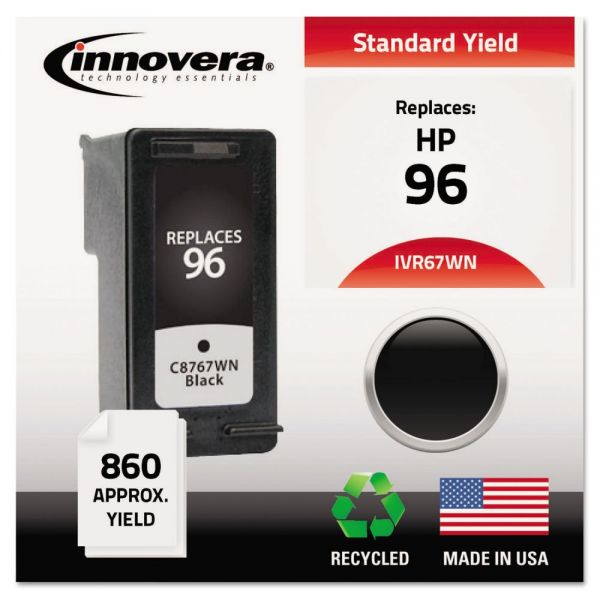 IVR67WN Innovera Remanufactured C8767WN (96) Ink, Black
