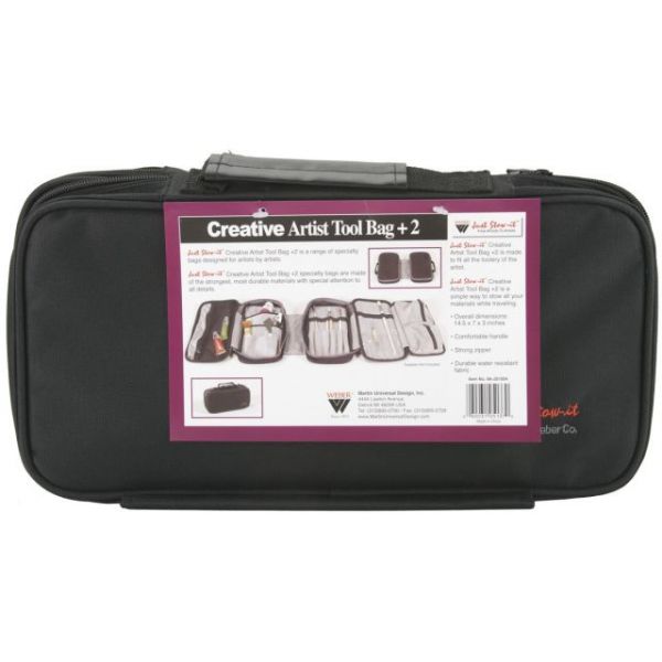NOTM485329 Just Stow It Creative Artist Tool Bag +2