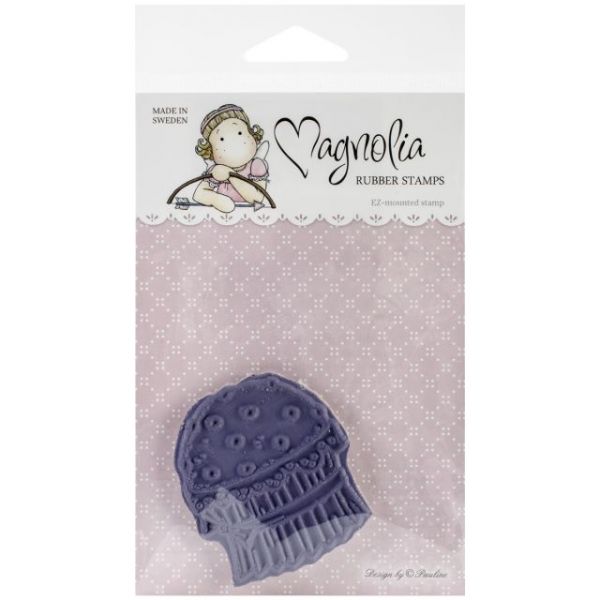 NOTM102814 A Little Yummy For Your Tummy Cling Stamp 6.5"X3.5" Package