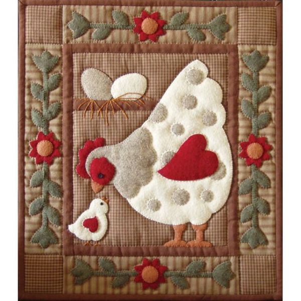NOTM441941 Spotty Hen Wall Quilt Kit