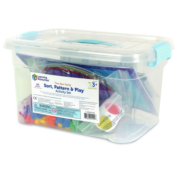 Three Bears Sort Learning Resources Three Bear Family Sorting Activity Set, Pre-K to K ...