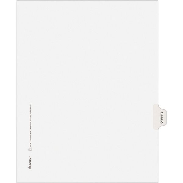 AVE82123 Avery Legal Exhibit Index Dividers