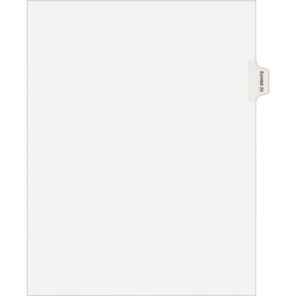 AVE82155 Avery Legal Exhibit Index Dividers