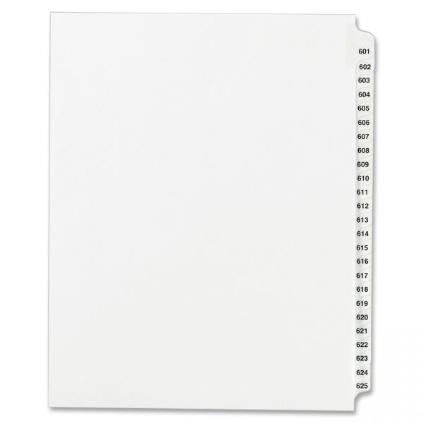 AVE82303 Avery Standard Collated Legal Exhibit Divider Sets - Avery Style