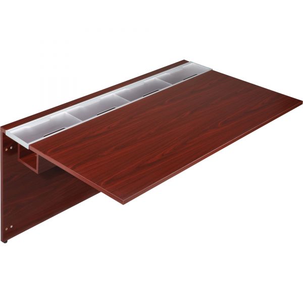 LLR81912 Lorell Concordia Laminate Desk Ensemble