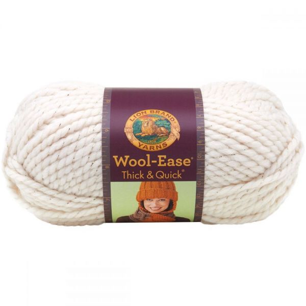NOTM061039 Lion Brand Wool-Ease Thick & Quick Yarn - Starlight-Metallic