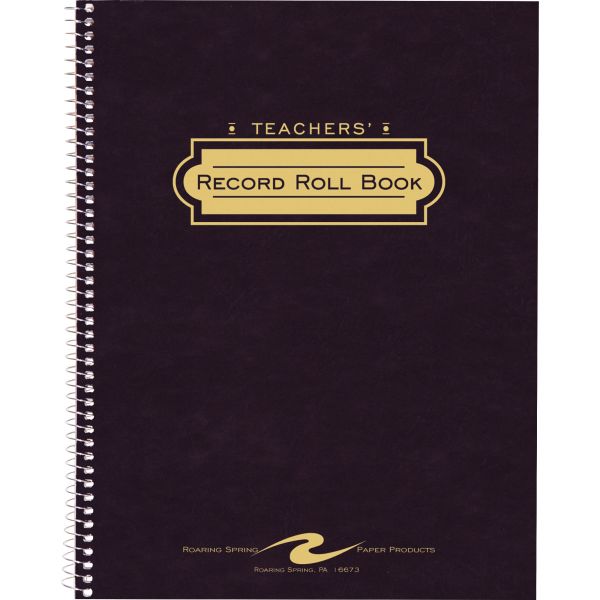 ROA72900 Teacher's Record & Roll Book