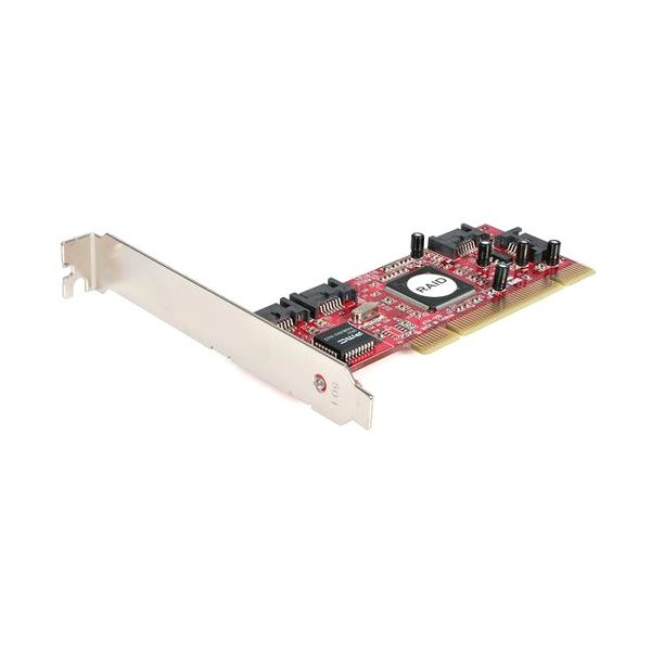 SYNX1109902 StarTech.com 4 Port PCI SATA RAID Controller Adapter Card