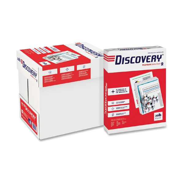 SNA00101 Discovery Premium Three-Hole Punched Multi-Purpose White Copy Paper