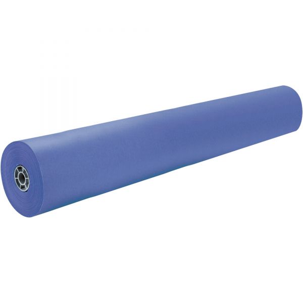 PAC63200 Pacon Rainbow Duo-Finish Colored Kraft Paper, 35 lbs., 36" x 1000 ft, Royal Blue