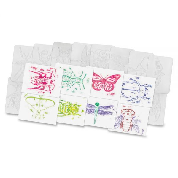 RYLR5803 Roylco Insect Shape Rubbing Plates