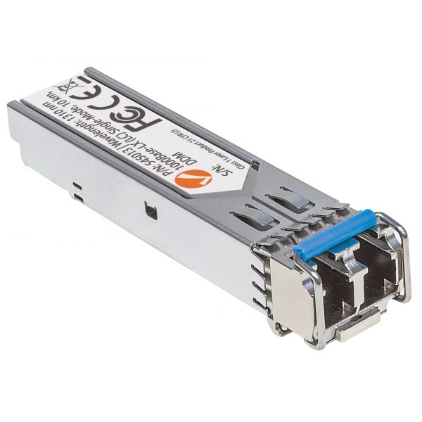 SYNX4587650 Intellinet Gigabit Fiber SFP Optical Transceiver Module