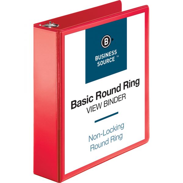 BSN09968 Business Source Round Ring Binder