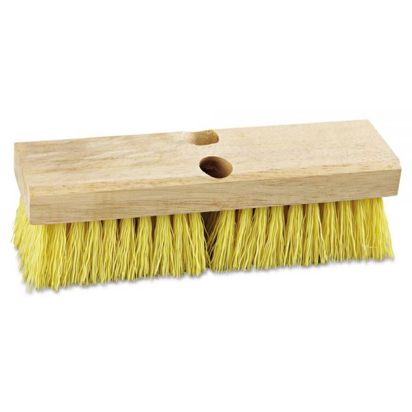 BWK3310 Boardwalk Deck Brush Head, 10" Wide, Polypropylene Bristles