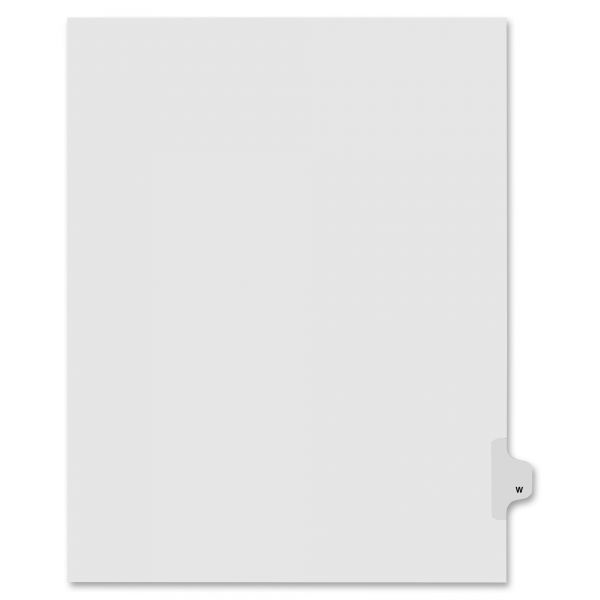 KLF80023 Kleer-Fax 80000 Series Legal Index Dividers