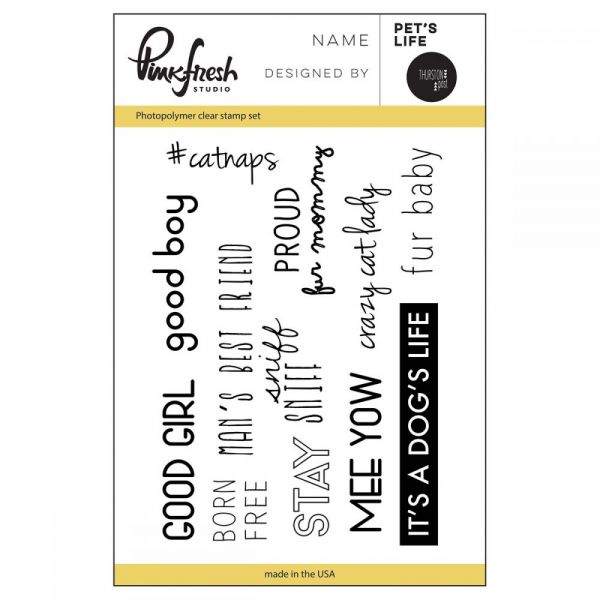 NOTM455470 Pinkfresh Studio Clear Stamp Set 3"X4"