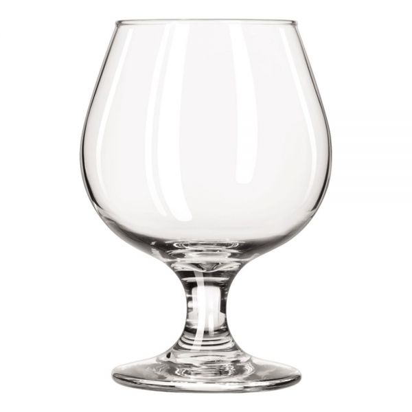 LIB3705 Libbey Embassy Brandy Glasses, 11.50 oz, Clear, Glass