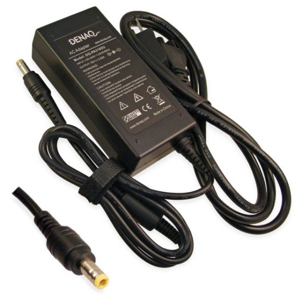 SYNX3133620 DENAQ 19V 3.42A 5.5mm-2.5mm AC Adapter for TOSHIBA Satellite Series Laptops