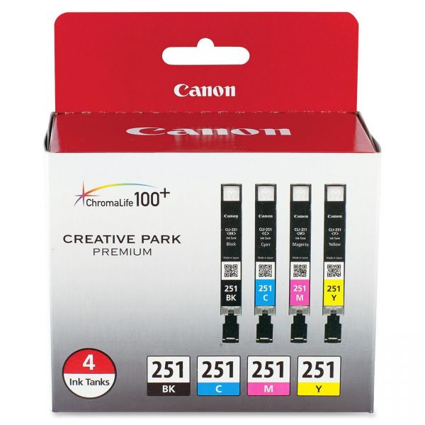 CNMCLI251BCMY Canon CLI-251 Color Ink Pack