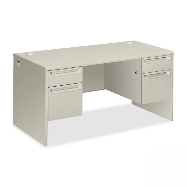 HON38155QQ HON 38000 Series Double Pedestal Desk | 2 Box / 2 File Drawers | 60"W
