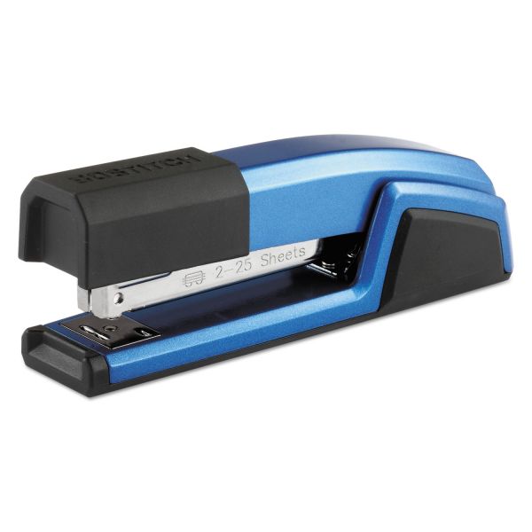 BOSB777BLUE Bostitch Epic Stapler, 25-Sheet Capacity, Blue