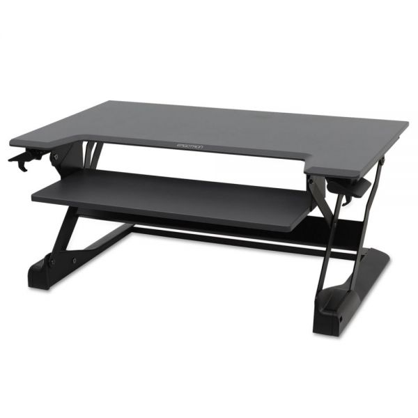 ERG33406085 WorkFit by Ergotron WorkFit-TL Desktop Sit-Stand Workstation, 37 1/2 x 25 x 20, Black