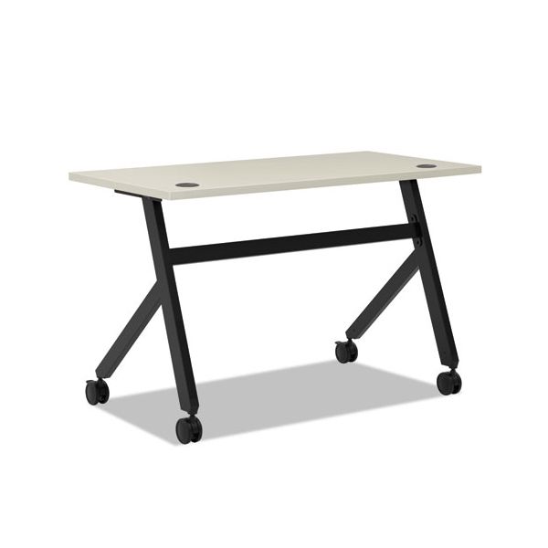 BSXBMPT4824XQ HON Multipurpose Table Fixed Base Table, 48w x 24d x 29 3/8h, Light Gray