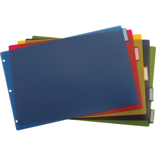 CRD84802 Cardinal Poly Insertable Tab Index Dividers