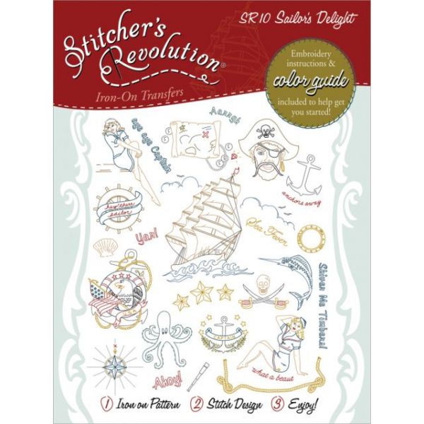 NOTM456000 Stitcher's Revolution Iron-On Transfers