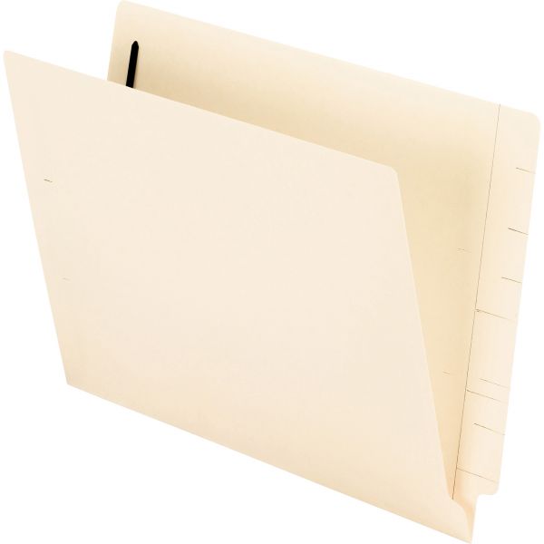 PFXH10U13 Pendaflex End Tab Expansion Folders, 2 Fasteners, Straight Cut Tab, Letter, Manila, 50/Box