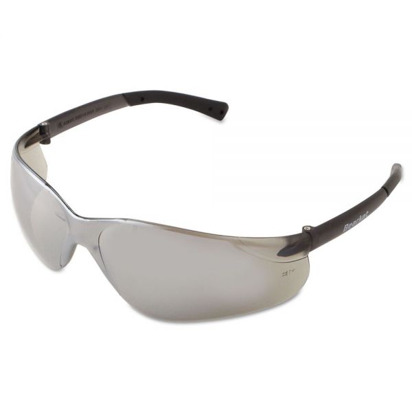 CRWBK117 Crews BearKat Protective Eyewear, Silver Mirror Lens
