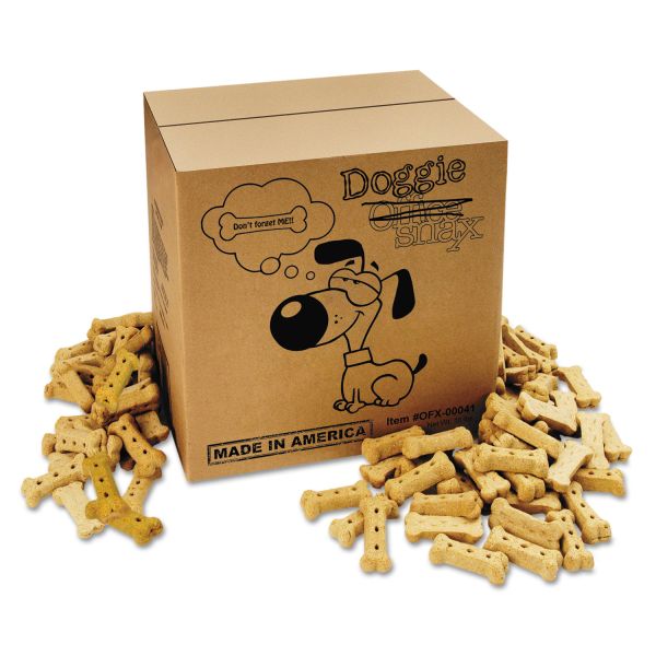 OFX00041 Office Snax Doggie Biscuits, 10lb Box