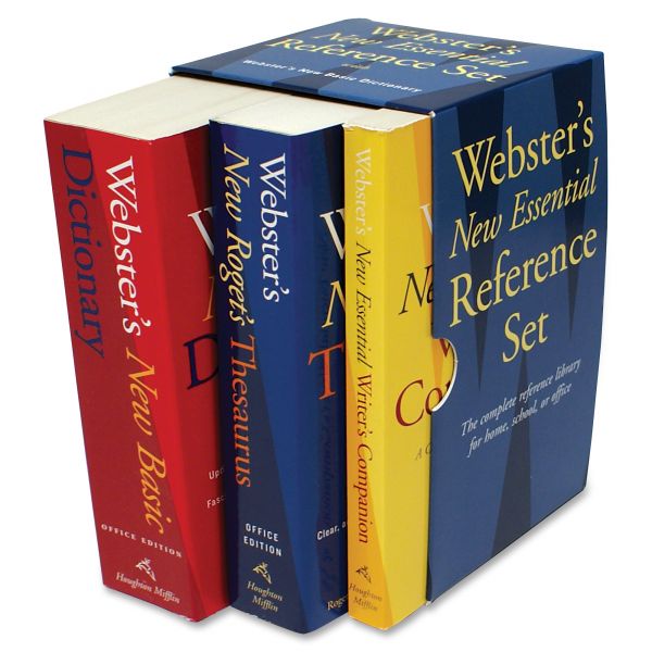 HOU1020842 Webster's New Essential Reference Set