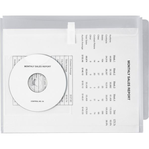 SMD89595 Smead 89595 Poly End Tab Envelopes