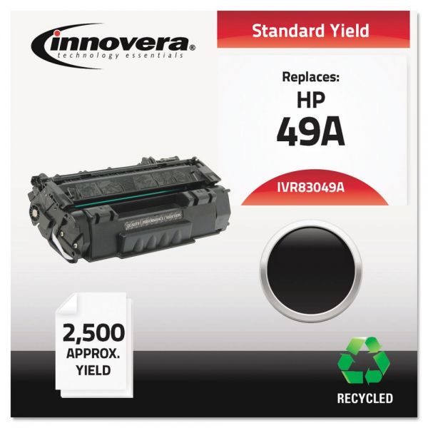 IVR83049A Innovera Remanufactured Q5949A (49A) Toner, Black