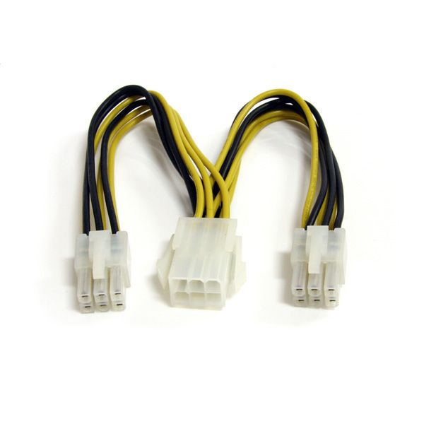 SYNX2898068 StarTech.com 6in PCI Express Power Splitter Cable