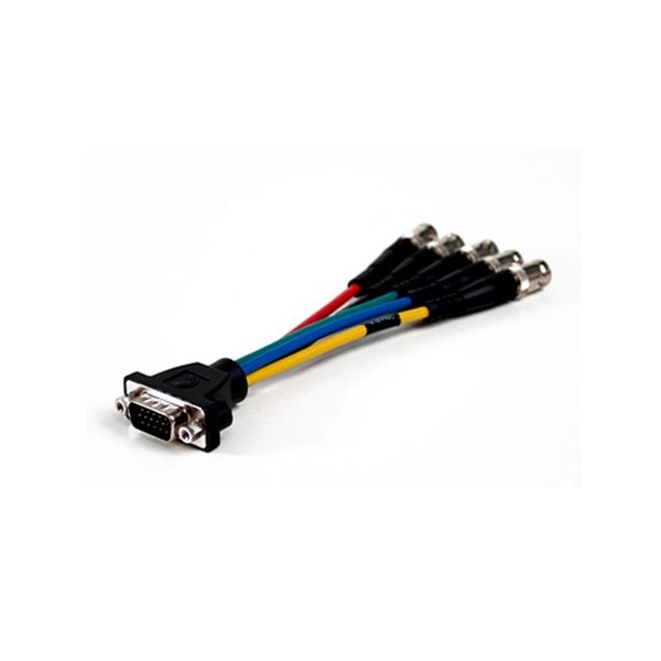 IGRMPK6340 Comprehensive Pro AV/IT Series VGA HD15 plug to 5 BNC jacks cable 6 inches