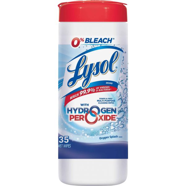 RAC88069CT LYSOL Brand Power & Free Multi-Purpose Cleaning Wipes