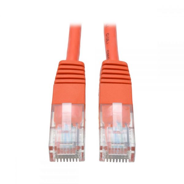 SYNX3189777 Tripp Lite 14ft Cat5e / Cat5 350MHz Molded Patch Cable RJ45 M/M Orange 14'