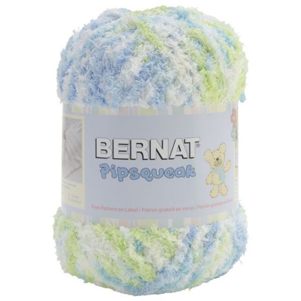 NOTM066836 Bernat Pipsqueak Big Ball Yarn - Funny Bunny Print