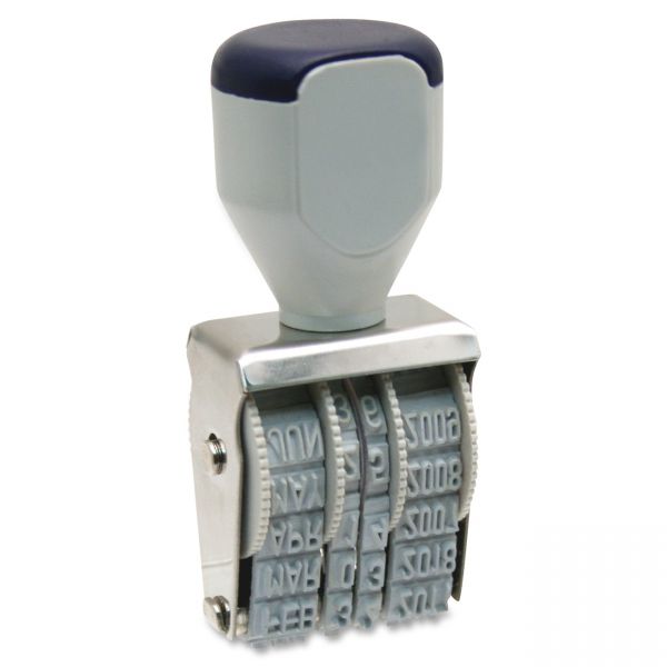 USSRD000 Identity Group Rubber Stamp, Dater, Conventional, Type Size 0