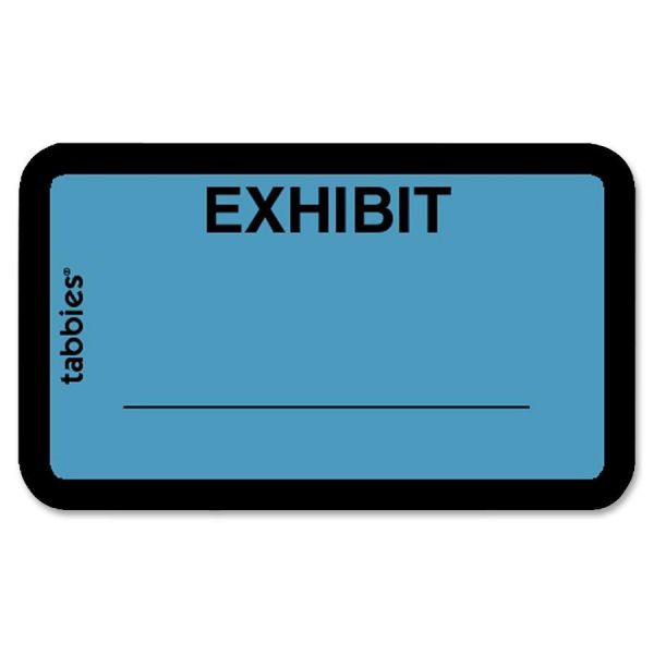 TAB58091 Tabbies Exhibit Legal File Labels
