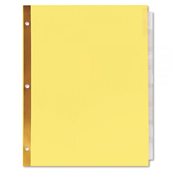 UNV20891 Universal Extended Insert Indexes, 8-Tab, Clear Tab, Letter, 24 Sets