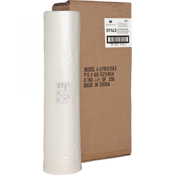 SPR01143 Sparco 1" Core Clear Laminating Roll