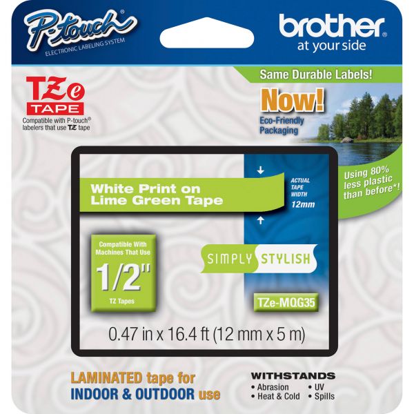 SYNX2990046 Brother P-Touch TZe Standard Label Tape Cartridge